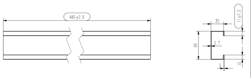 XC131-Line Drawing XC131-Line Drawing