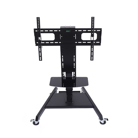 Height Adjustable Motorized Ceiling TV Mount Drop Down Motorized TV Lift Stand With Electric Remote Control