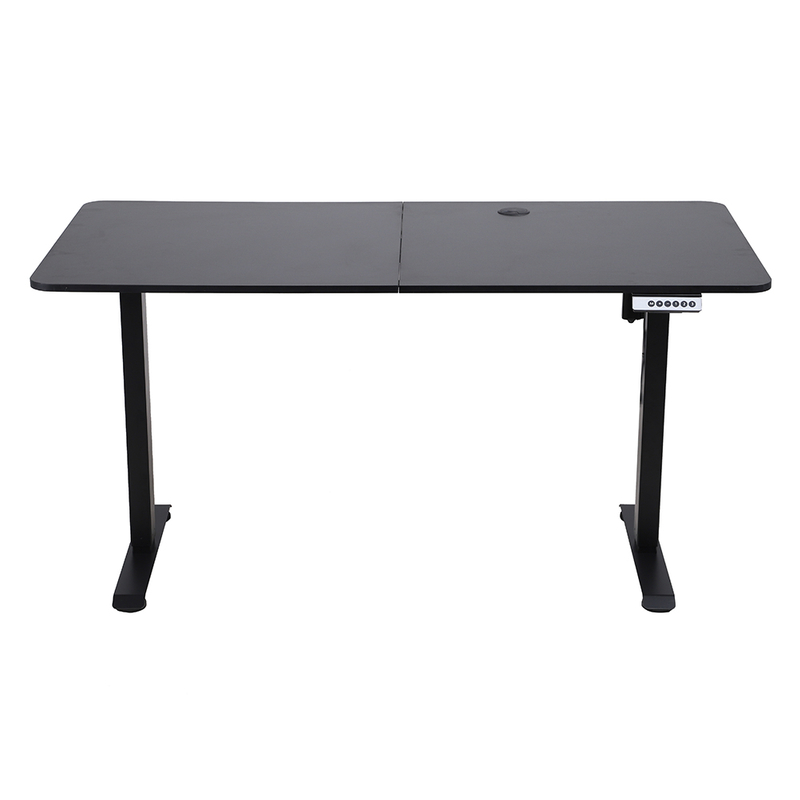 Cheap Sit To Stand Workstation Electric Height Adjustable Single Motor Up Standing Desk Frame With Board For Home Office Work