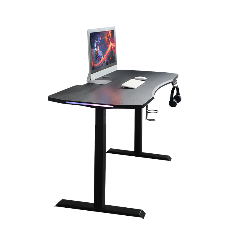 Nate Lighting Edges Gaming Desk Best Cheap Quality Computer Pc Desk For Game Gaming Hot Sell Gaming Table 