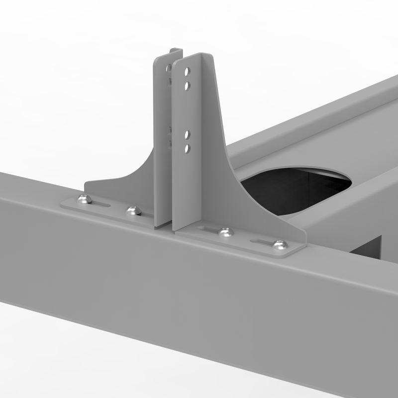 Ergonomic Face To Face Sit Standing Desk Workstation With Four Motors Drivers For Hotel And Office Home Furniture