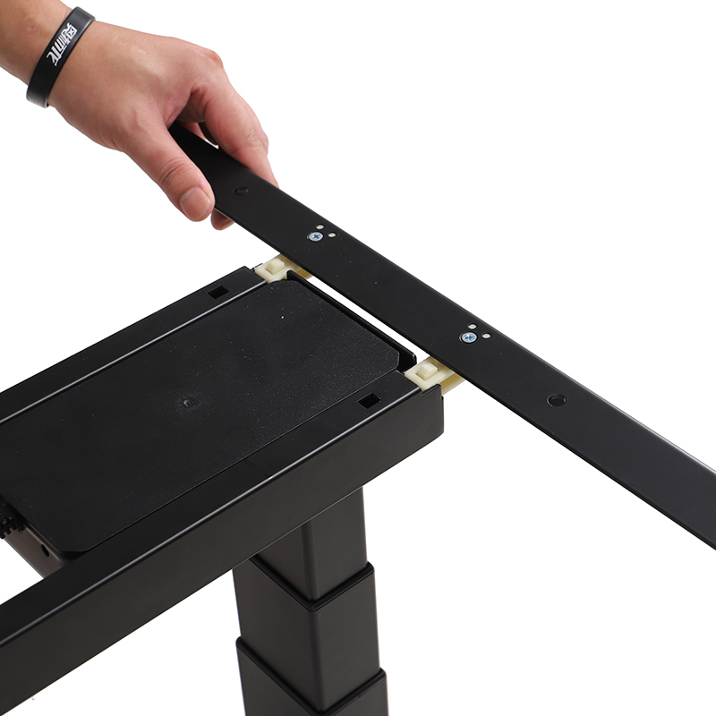 New Height-adjustable Three-section Electric Table For Smart Quick Installation Dual Motors Standing Tables
