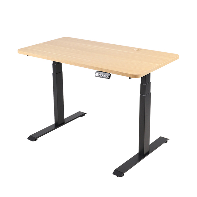New Height-adjustable Three-section Electric Table For Smart Quick Installation Dual Motors Standing Tables