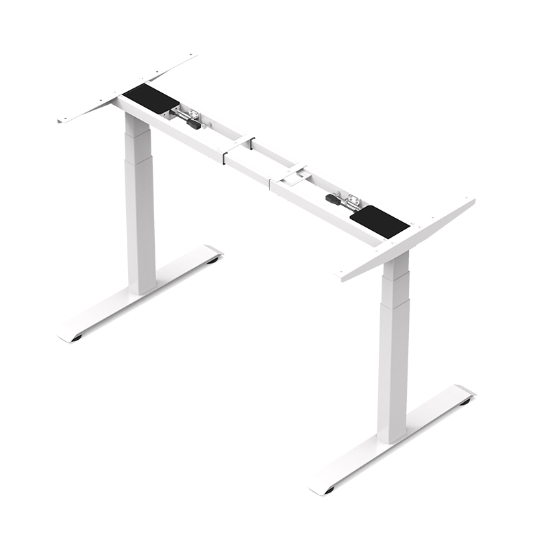 New Height-adjustable Three-section Electric Table For Smart Quick Installation Dual Motors Standing Tables