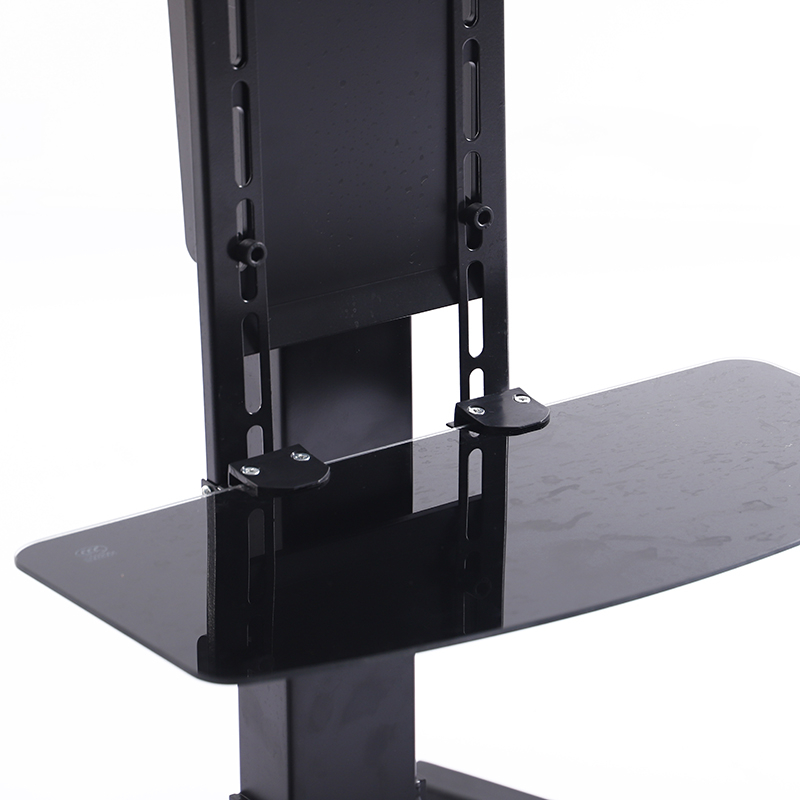 Height Adjustable Motorized Ceiling TV Mount Drop Down Motorized TV Lift Stand With Electric Remote Control
