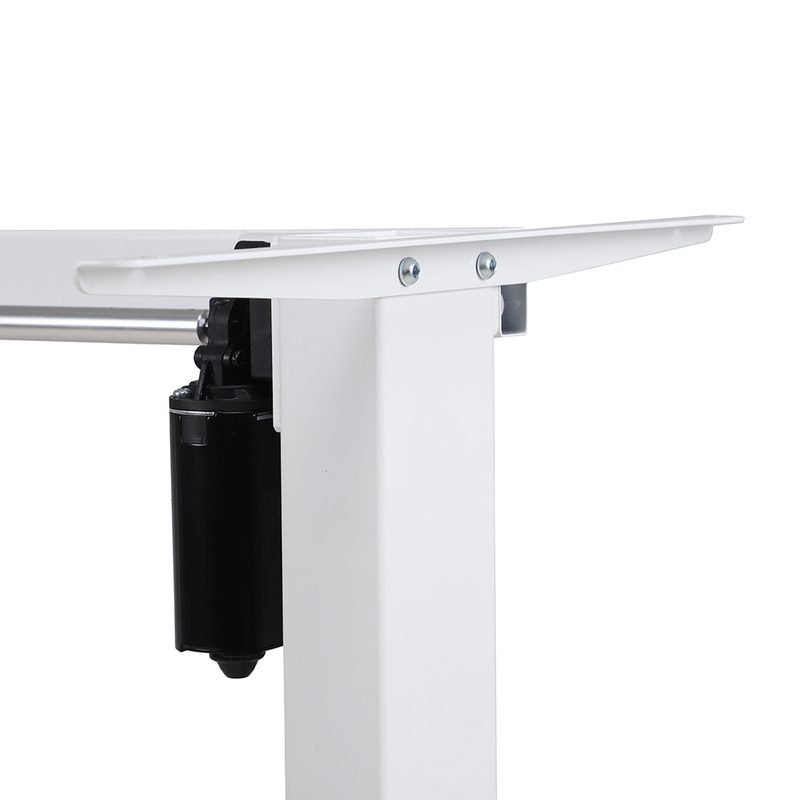 Single Motor Electric Height Adjustable Table Standing Desk Laptop Table Frame 2 Stages Ergonomic Desk For Work From Home