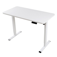 Single Motor Standing Automatic Office Table Ergonomic Sit Standing Height Adjustable Office Desks 