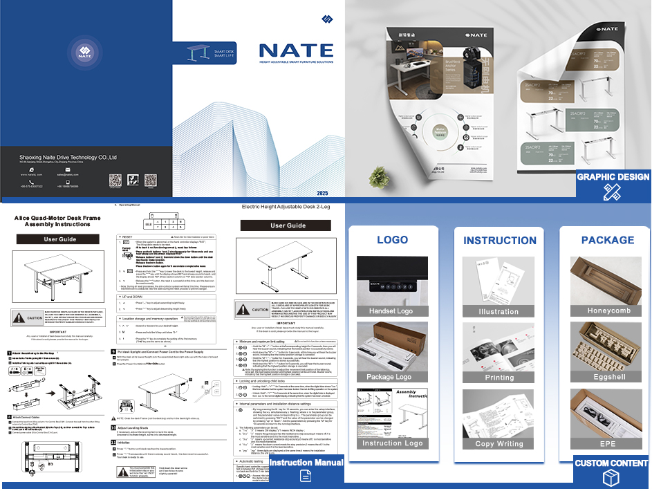 Creative packaging design concepts for NATEK product line