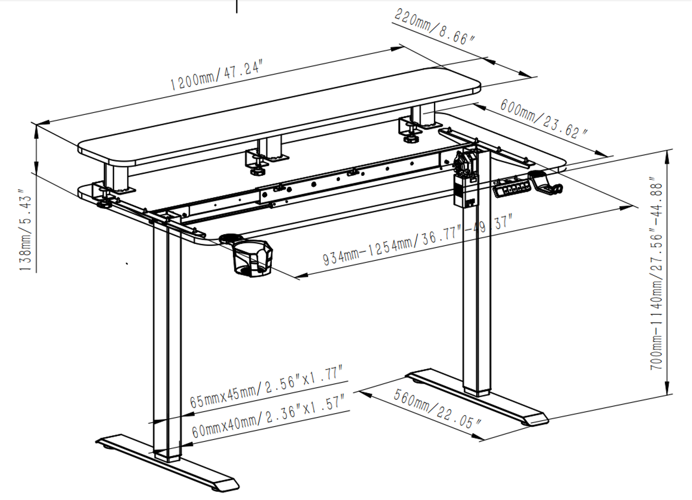 2SACRF2_Double_Decker_Line Drawing