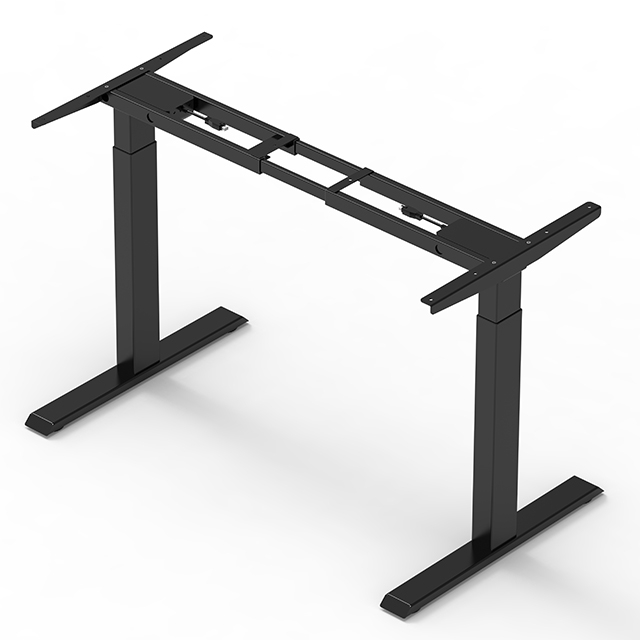  Large Load Capacity 120kg Stand Up Desk Adjustable Height Dual Motor Standing Desk Electric Desk Manufacturer