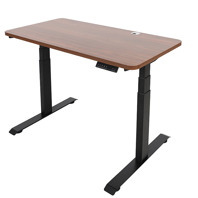 Quick Installation Adjustable Standing Tabletop Desk Base Factory 2 Legs Standing Office Desk