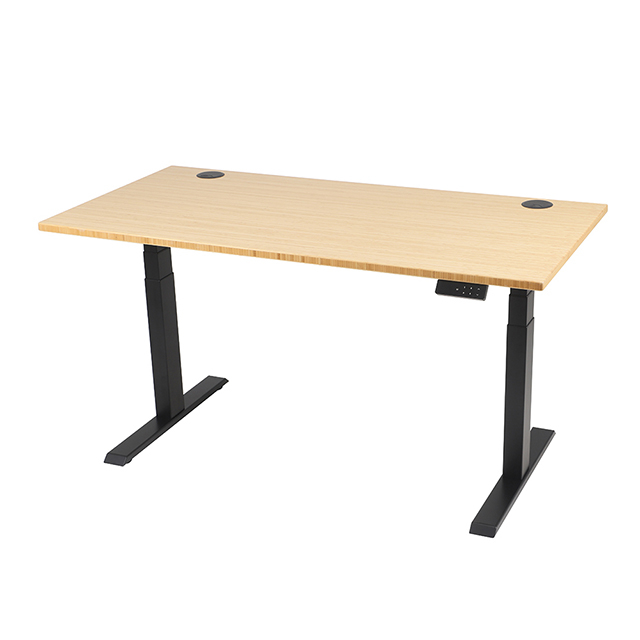 Quick Installation Stand Up Standing Desk Frame Suppliers Only Dual Motor 3 Stage Electric Adjustable Standing Computer Desk