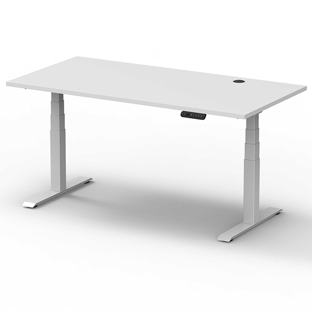 Stand Up Desk Manufacturer 4 Stages Dual Motor Electric Standing Desk Height Adjustable Desk Electric Sit Stand Desk