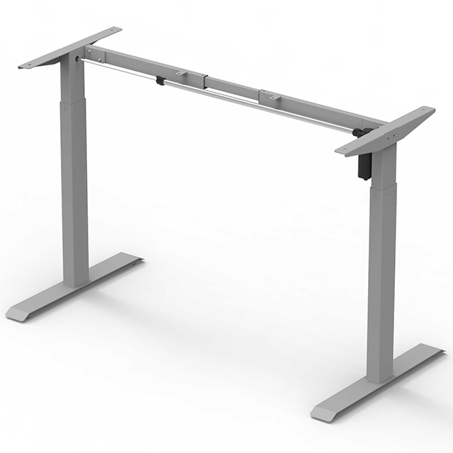 Wholesale Adjustable Width Ergonomic Electric Single Motor 2 Stage Sit Stand Height Adjustable Standing Desk Mechanism