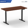 Natural Oak Desktop – Ergonomic Height-Adjustable Design for Modern Home Office