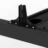 Adjustable Desk with Partition Bracket | Height-Adjustable Workstation | Office/Industrial Use
