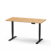 Economy Sit Stand Desk Frame, NATE Standing Desk Dual Monitor, 700mm Footbase, 120x60cm Option, Stable & Reliable | Low MOQ Wholesale