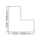 OEM Commercial Desk Solutions: 1200mm-1800mm Desktop Sizing with 3-Leg Anti-Shock Base | 5-Year Structural Warranty