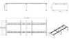 Multi-Angle Technical Plan of Adjustable Desk | 360° Layout and Space Planning