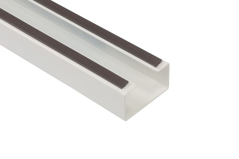 XC131 Cable Tray White Base Side View Close-Up