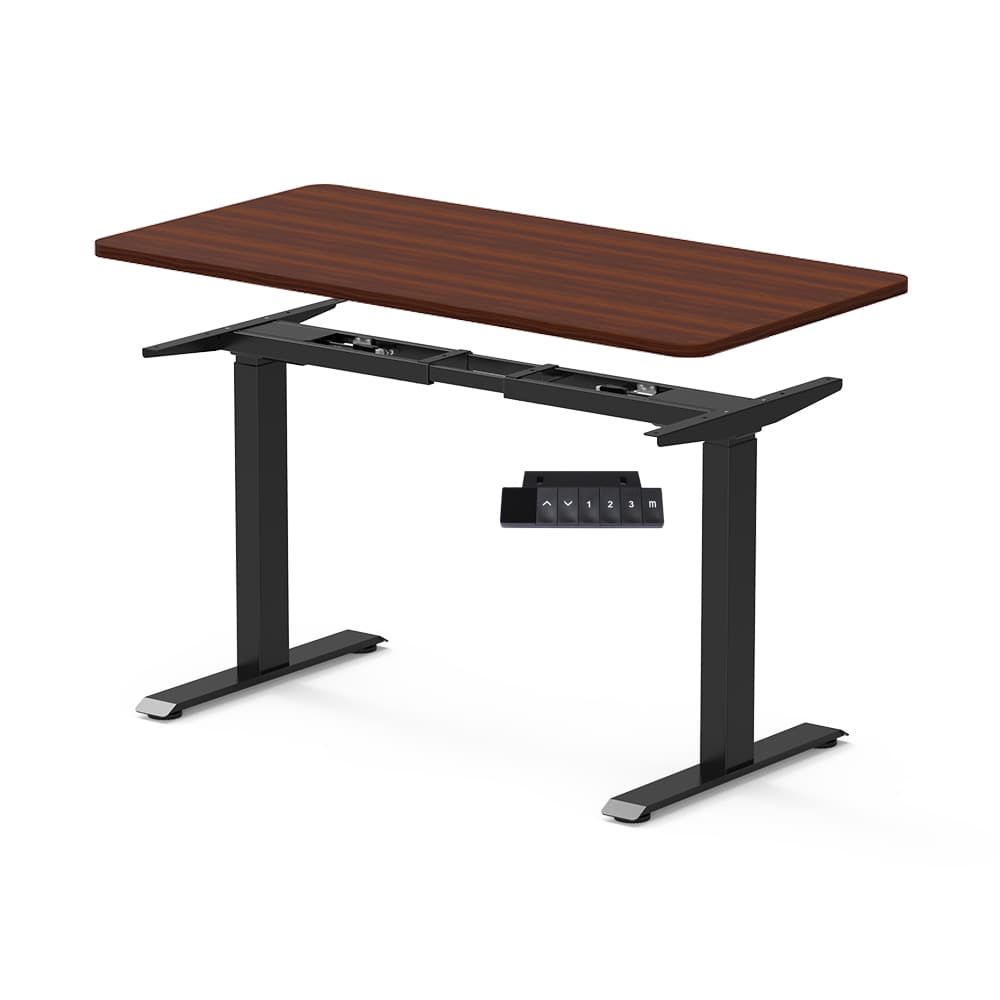 2HF2A-KZB Height-Adjustable Desk Frame Modular Simplified Diagram