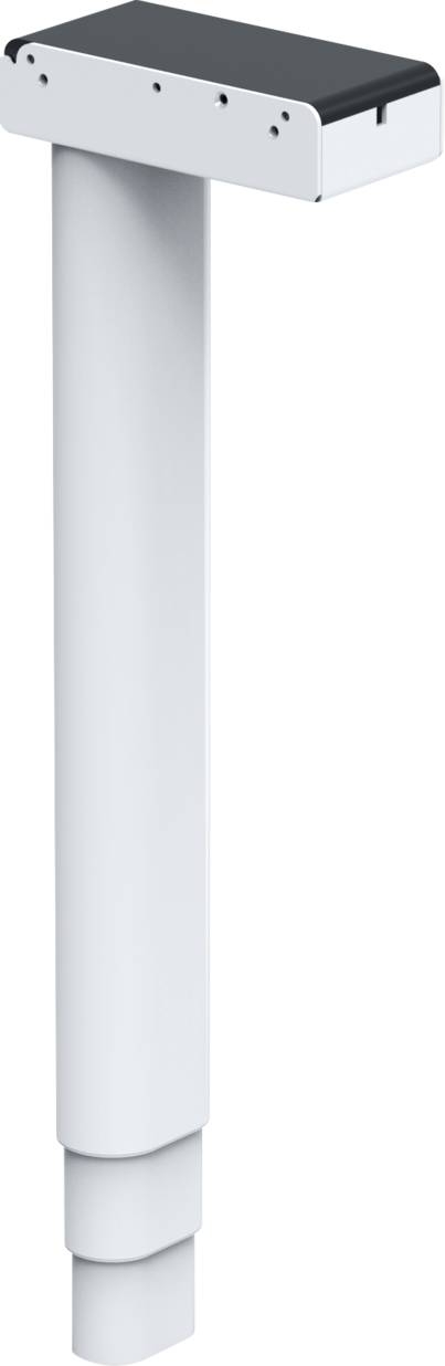 CRF3 3-Section Height-Adjustable Desk Column Main Image Display