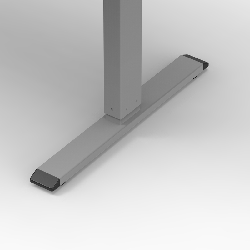 Single Motor Standing Automatic Office Table Ergonomic Sit Standing Height Adjustable Office Desks 