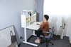 Wholesale Electronic Height Adjustable Study Desk with Shelving