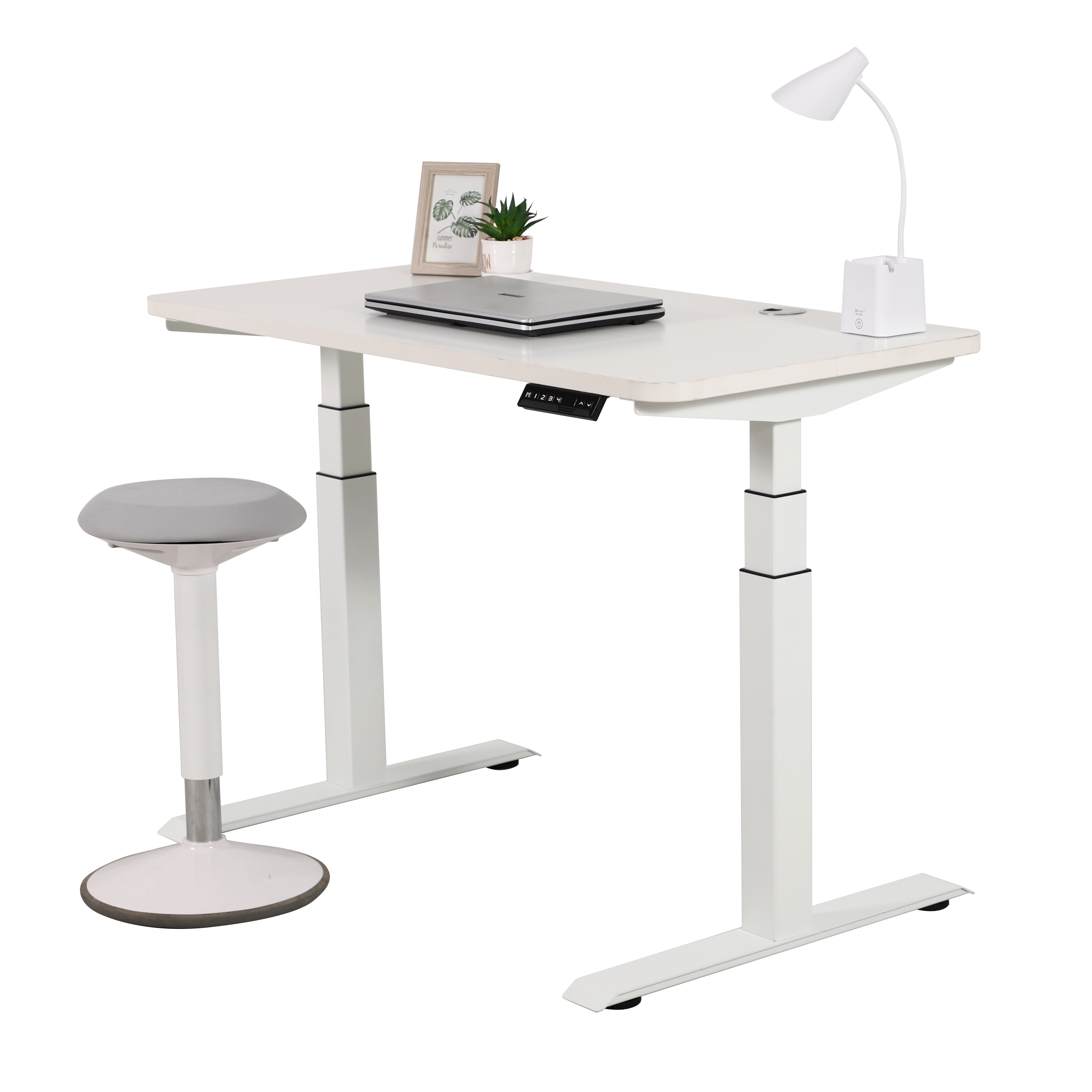 NT33-2B2 Nate Modern Smart Home Furniture Adjustable Electric Lifting Ergonomics Standing Sit To Stand Office Desk
