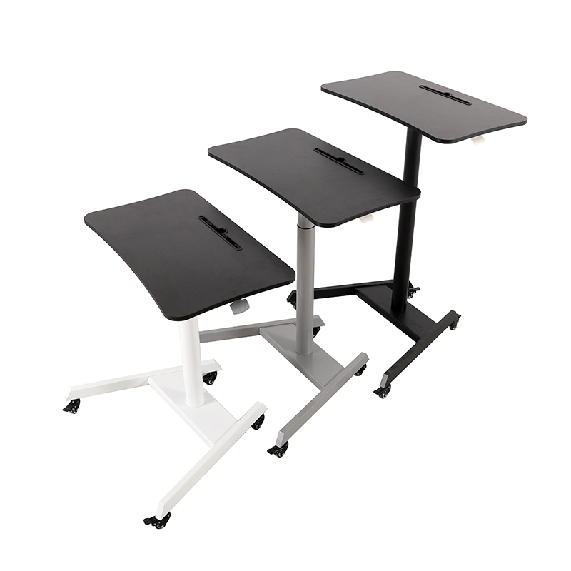 Office Luxury Electric Single Motor Desk Sit And Standing Up Computer Lift Desk Adjustable Height