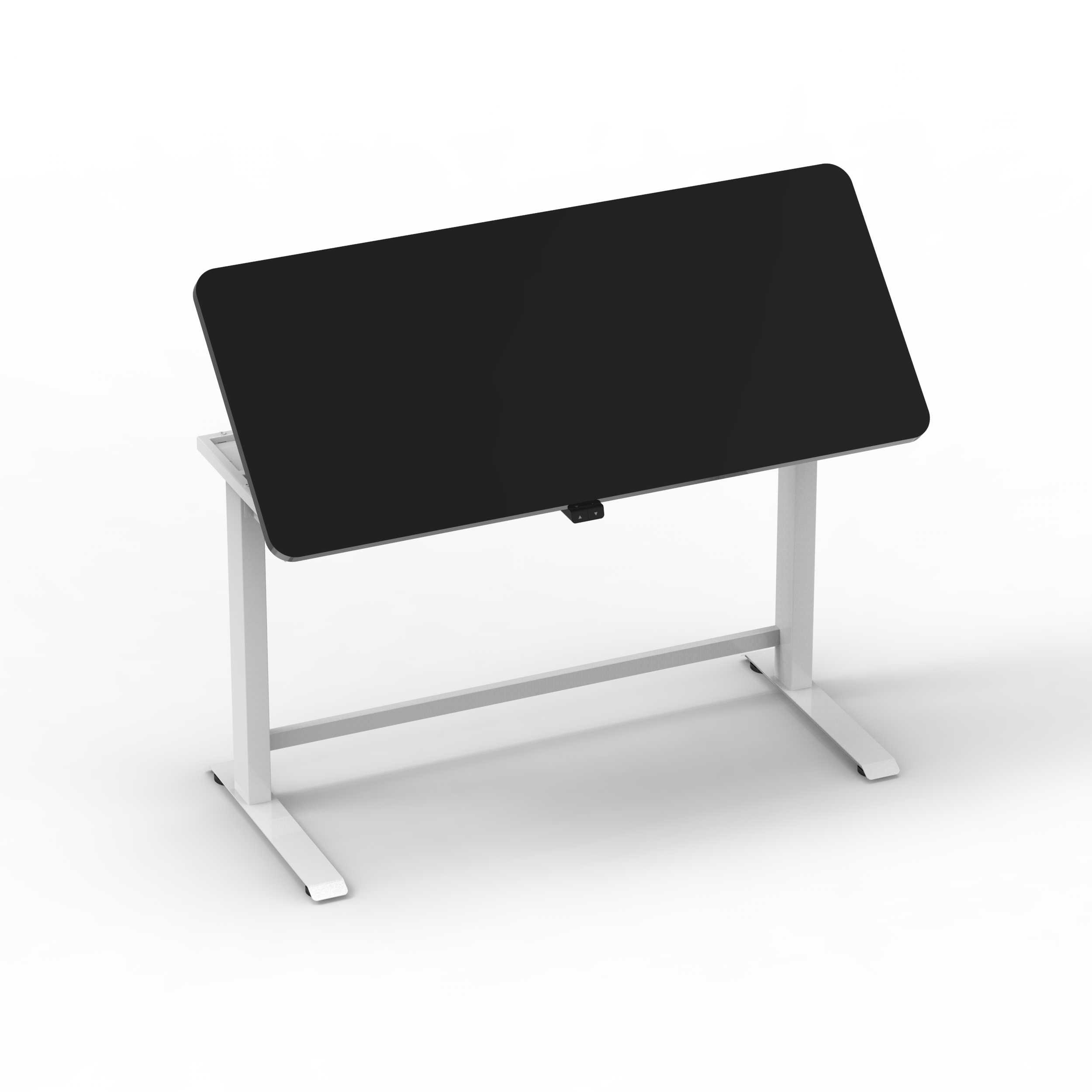 2G45 Flip-top Table: Meeting & Training Room Table with Display Area and Whiteboard