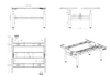 NT33-4DF3 NATE DRIVE Commercial Electric Standing Desk | 4-Motor Quiet Lift System with Dual-Side Adjustment & Smart Controller