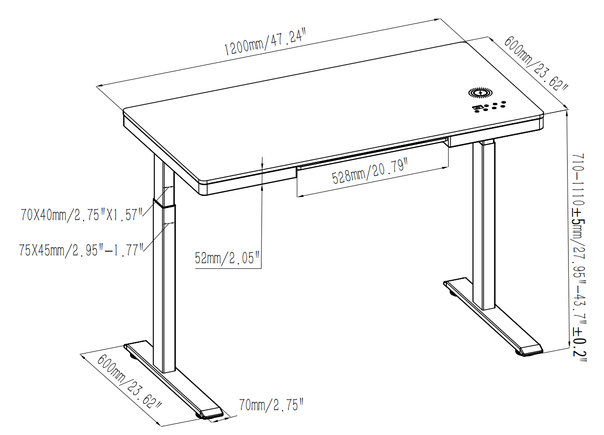 2SABF2(A) line drawing
