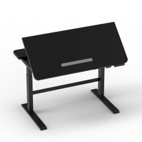 T6 Standing Drawing Desk, 40° adjustable, stable columns with crossbeam