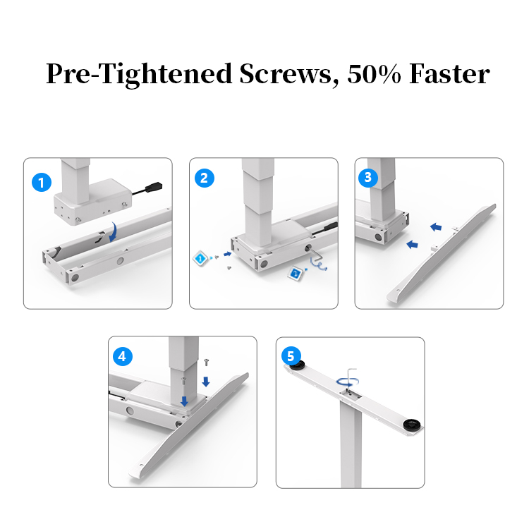 kze1-inst-black standing desk frame
