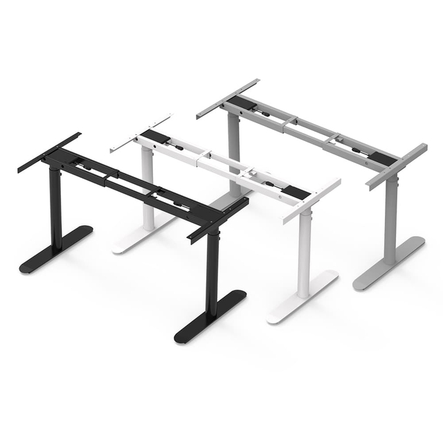 2DF2 Custom Business Series Adjustable Desk Frame Base Color Display