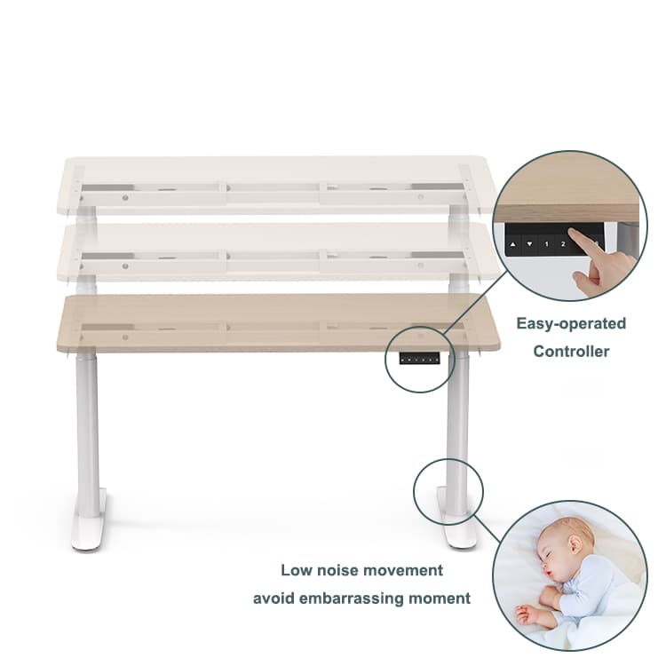 Low Noise Operation and Easy Controller