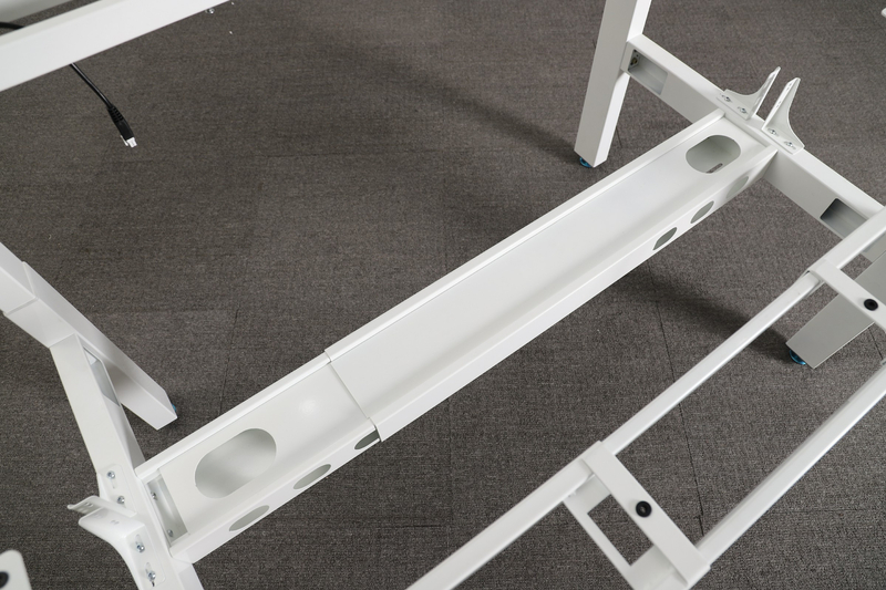 NT33-4A3 sit-stand workstation – sturdy leg structure and frame details