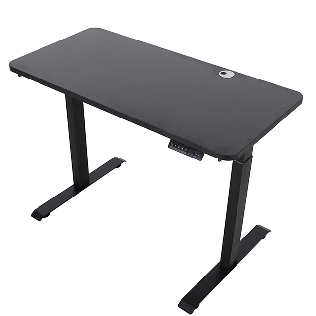 Home Office Suppliers 80KG Electric Stand Up Desk Single Motor Adjustable Height Lifting Desk Frame 