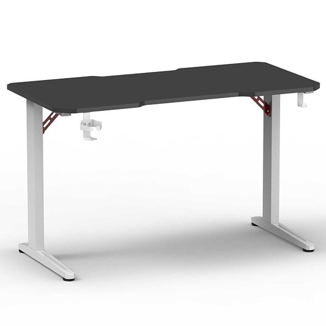  Wholesale Fixed Height Width Home Office Computer Gaming Desk with Cup Holder, Headphone Hook for Gamer