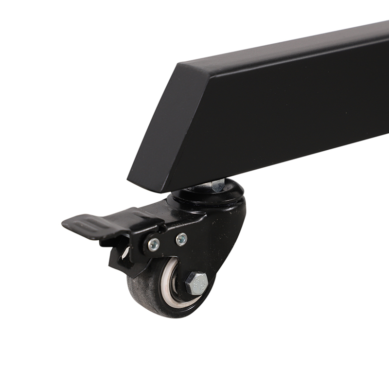 Square Tube Gas Spring Desk Sit And Standing Up Computer Lift Desk 
