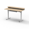 Economy Single Motor Sit-Stand Desk (complete table) HT-2SABR2(A) Smooth desk with unchangable stability. from china(chinese)