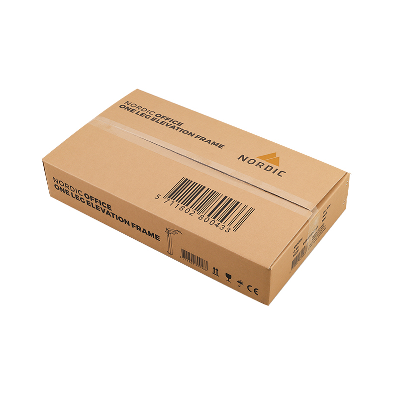  NT33-E5 Electric Standing Desk Frame Outer Packaging Display After Packing