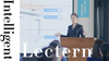 Wholesale Elegant Wooden Podium – NATE Electric Adjustable with USB. Ideal for Formal Use. Colors: Shimmering White, Walnut.