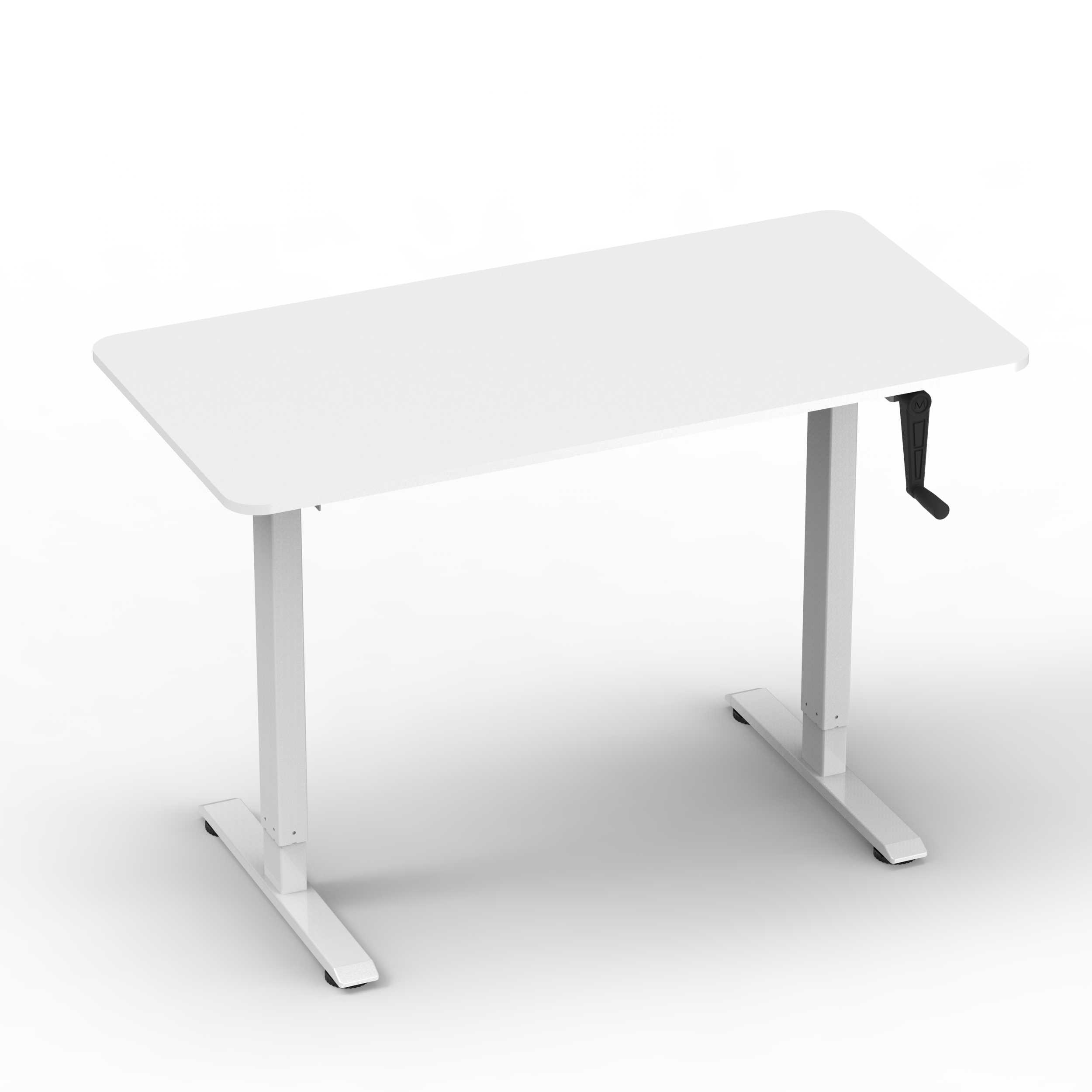 2MR2 wholesales hand-crank standing desks for non-electric users. Lightweight with mechanical assistance,Safe manual table