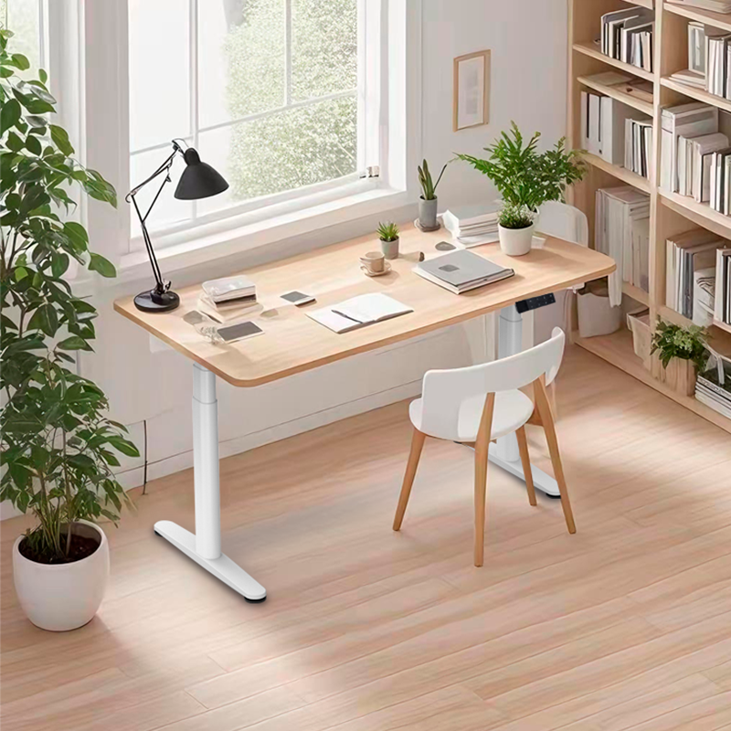 Wholesale Dual Motor Electric Standing Desk (2CF3) - Easy Assembly, Safe Anti-Collision, Punctual Delivery