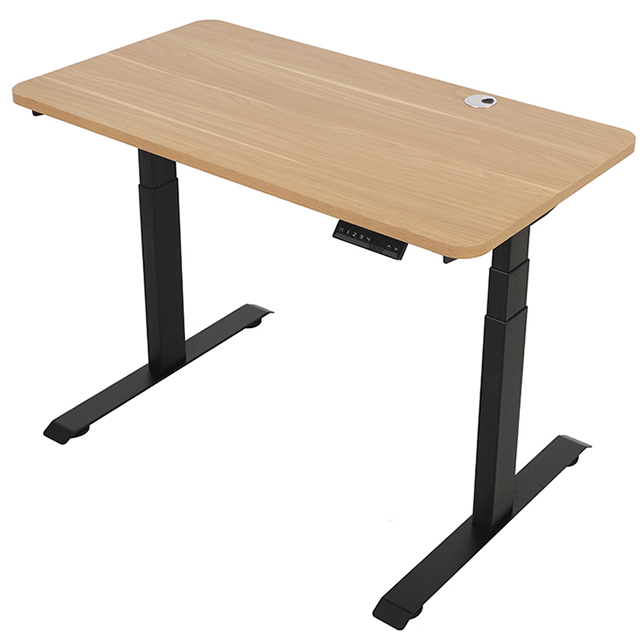 Quick Installation Adjustable Standing Tabletop Desk Base Factory 2 Legs Standing Office Desk