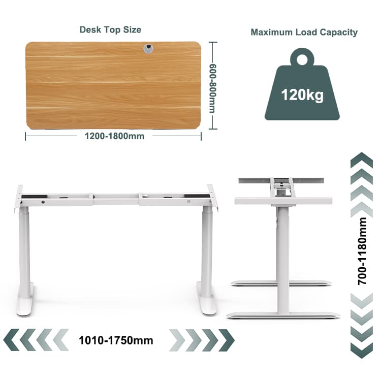 Desktop Size and Load Capacity