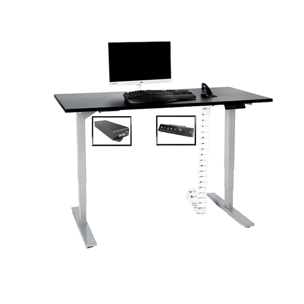 NT33-2A3 Standing Corner Office Desk Modern