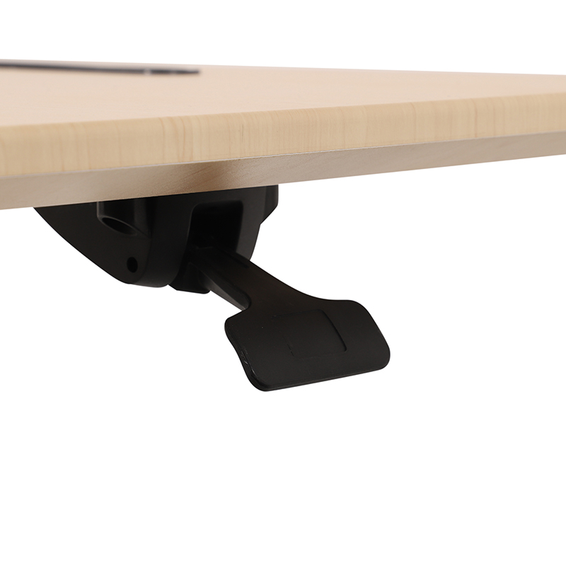 Mobile Height Adjustable Table Pneumatic Desk With Wheels Gas Spring Single Column Laptop Standing Desk